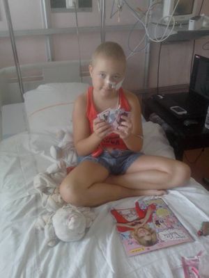 Constance, 9 ans. Constance, 9 ans.